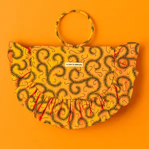 Tabby Ovine Ruffle Bag