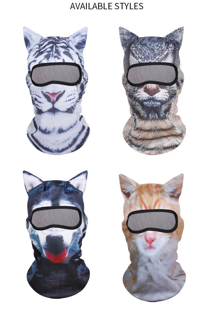 3D Cat Ski Balaclava Sheisty Face Mask with Ears Cute Animal Christmas Music Festivals Halloween Party Raves Ski Face Cover UV Protector Lightweight Outdoor Activities SpringStatements