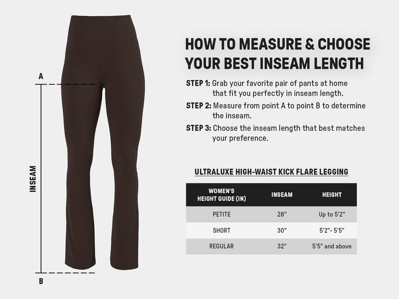 YITTY Active Women's UltraLuxe Kick Flare High Waist Legging, Athleisure, 4-Way-Stretch YITTY Active Women's UltraLuxe Kick Flare High Waist Legging, Athleisure, 4-Way-Stretch