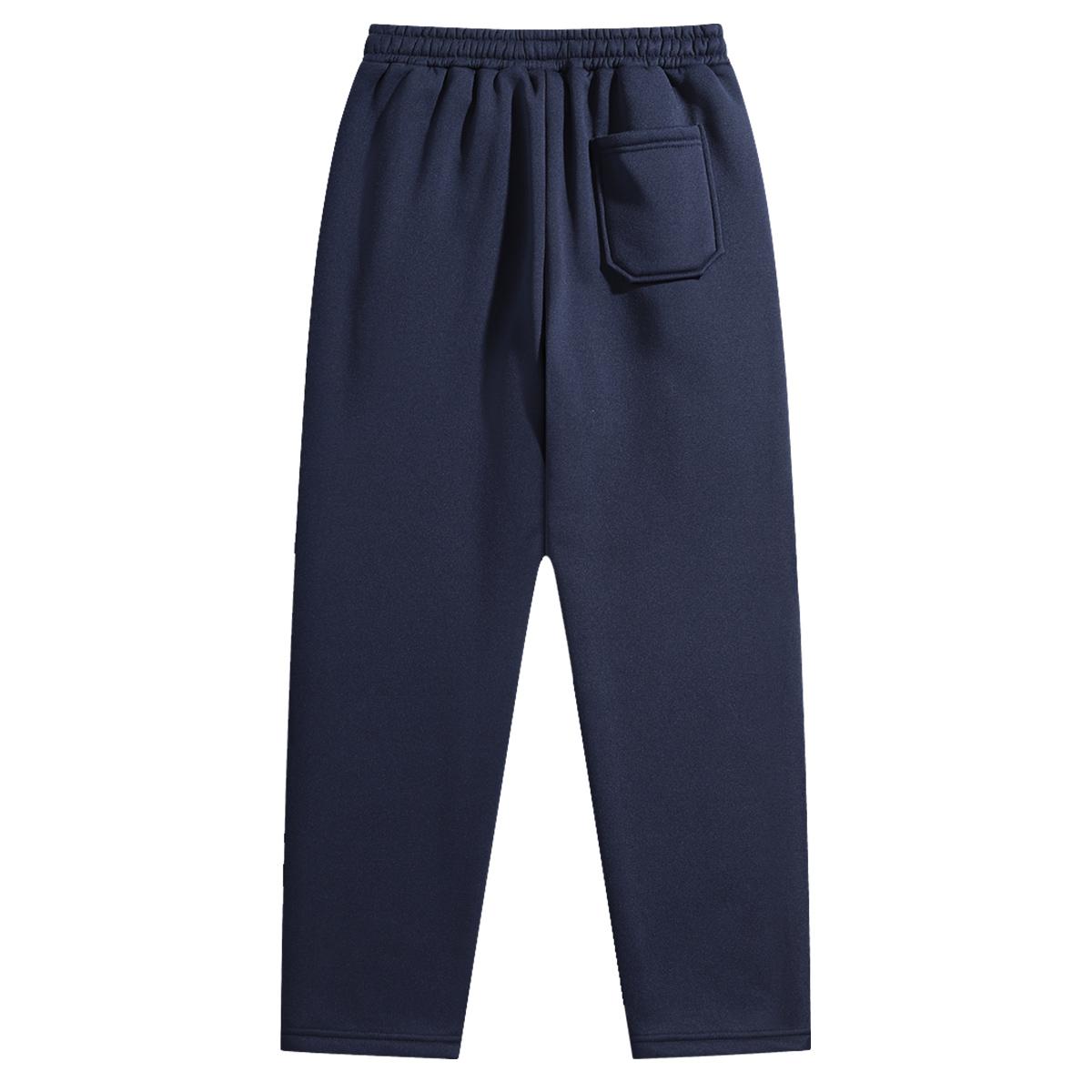 Men's Casual Jogger Pants Elastic Waistband with Drawstring Design Side Pockets Autumn Winter Athletic Style Full Length Comfortable Fabric Durable Material for Sports Workouts Outdoor Activities Solid Fashion Sweatpants