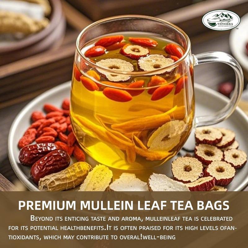 Upgrade Ginseng Six Treasure Herbal Tea – Traditional Botanical Blend, Smooth Earthy Flavor, Caffeine-Free Wellness Tea, 30 Tea Bags