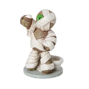 Pinhead Monsters Mummy Poo Collectible Sewing Doll Figurine Tabletop Display 4.15 Inch