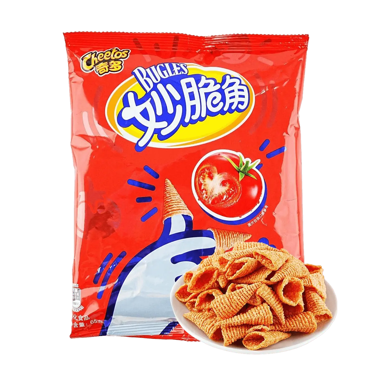 Cheetos Wonderful Crispy Corn Snack Tomato Flavor 2.29 oz
