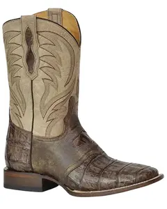 Men's Vintage Cody Caiman Western Boot Broad Square Toe - 09-020-6500-8218 Br