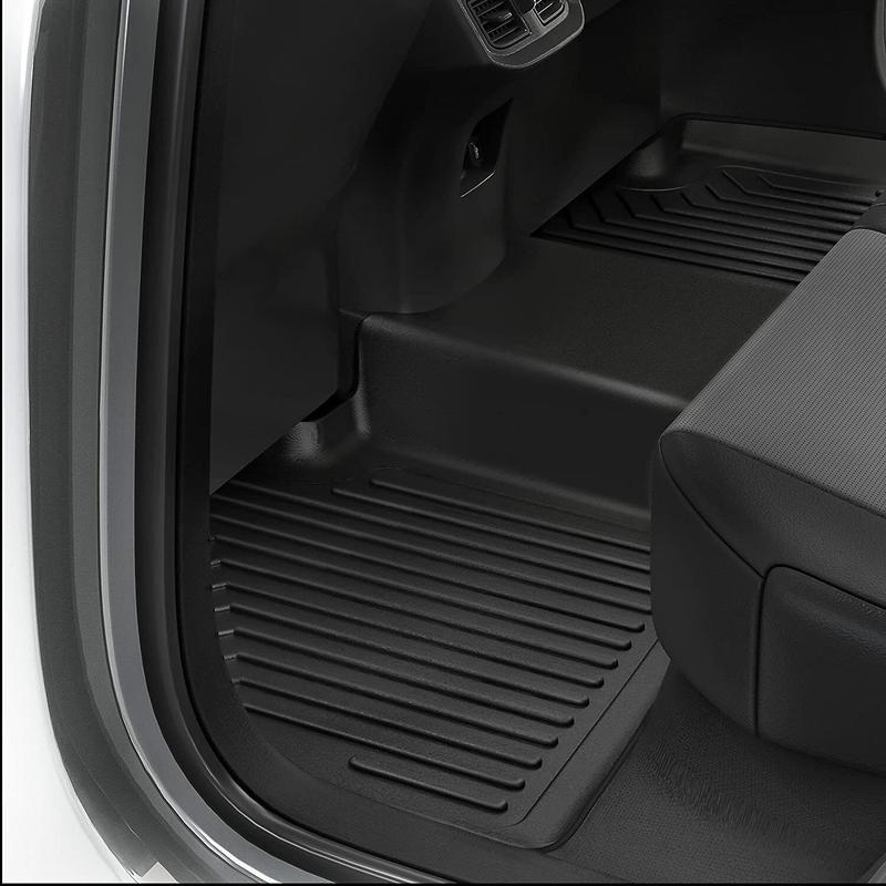 YITAMOTOR Floor Mats & Cargo Liner for Chevy Tahoe/GMC Yukon 2025-2021 (Only for Bucket Seats), Car Accessories TPE All-Weather Floor Mats for Chevrolet Tahoe GMC Yukon Car Floor Mats