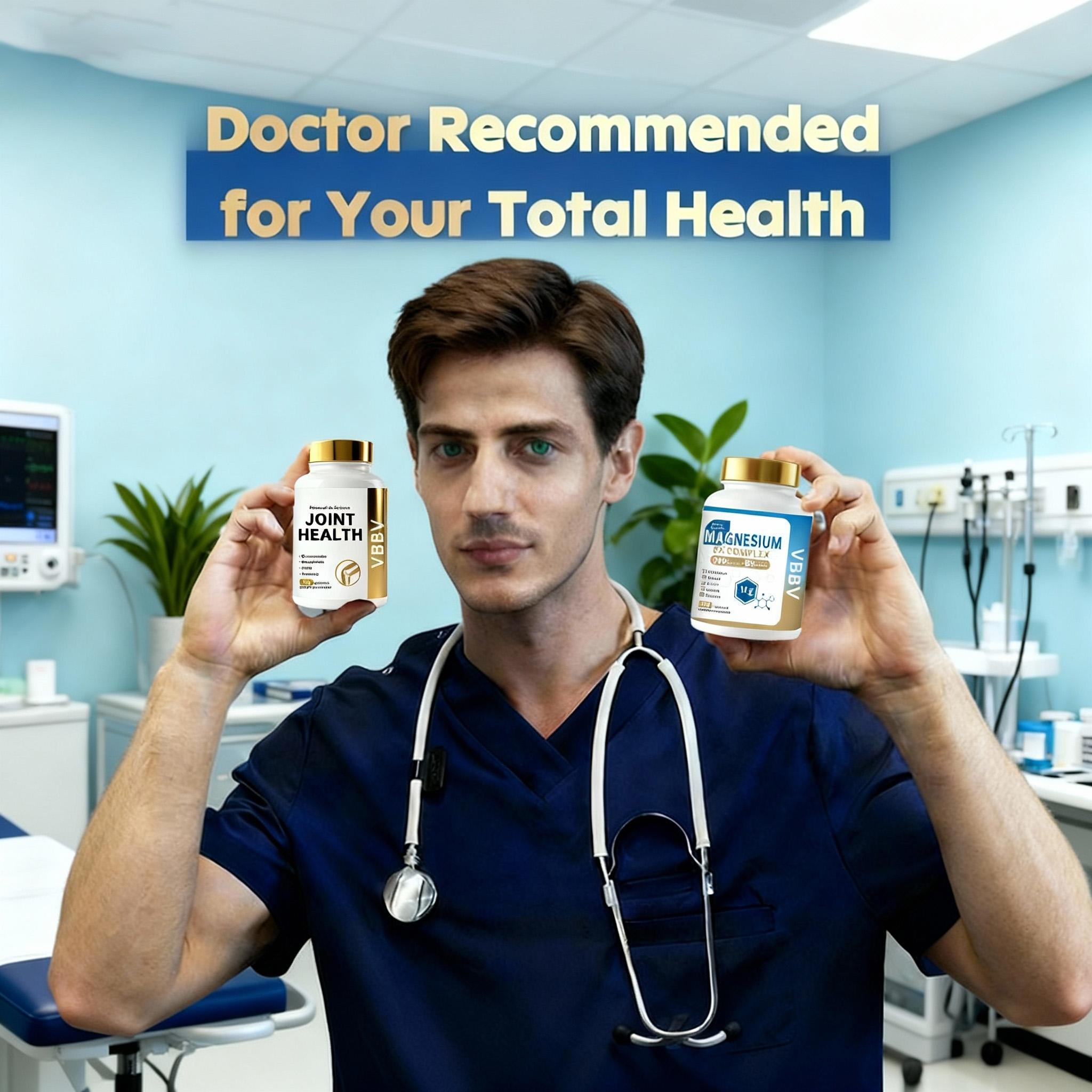 VBBV Move & Relax Bundle with Advanced Joint Support – Glucosamine Complex & 5 Magnesium Types – Mobility, Comfort & Relaxation joint  replacement joint pain relief