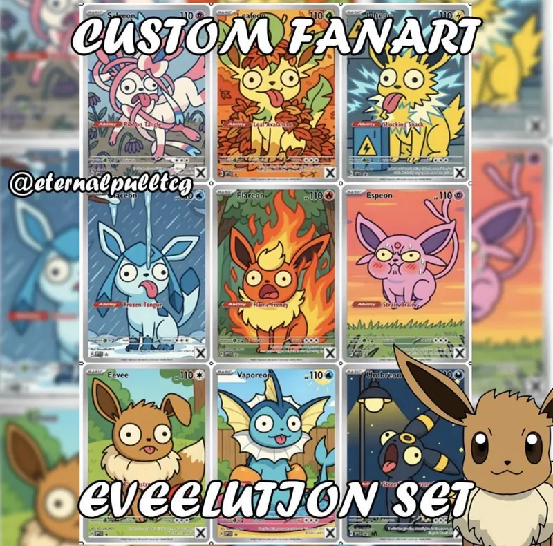 fan art pokemon cards - TikTok Shop fan art pokemon cards - TikTok Shop