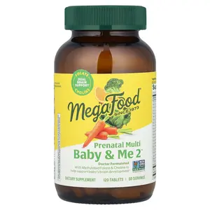 MegaFood Baby & Me 2™, Prenatal Multi, 120 Tablets