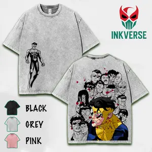 Invincible Mark Grayson Tee -Variants  Invincible Story T-shirt , Shirt Invincible ss4 2026 , Mark Grayson Invincible Hoodie Sweatshirt, Men Shirt Cotton Fabric streetwear lover graphic tee