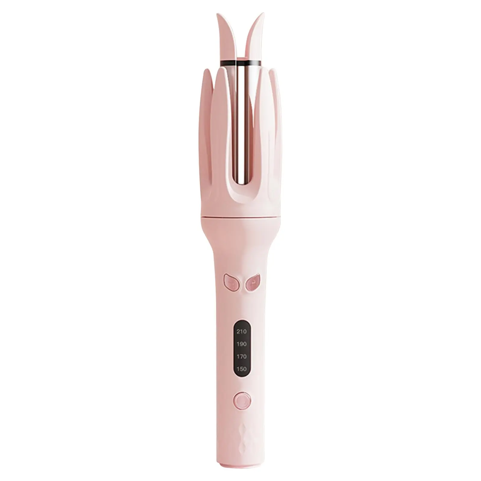 Fully Automatic Curling Iron for Curly Hair - 4-Temperature (150°C to 210°C) Negative Ion Anti-Scald Ceramic Barrel, Detangling Anti-Tangle, Auto Shut-Off Home Hair Styling Tool, Teen Girl Gifts for Frizz Control