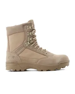 Kiwi Durable Sand Suede 6.5" Composite Toe Zipped Water Resistant Tactical Boots [R68200]