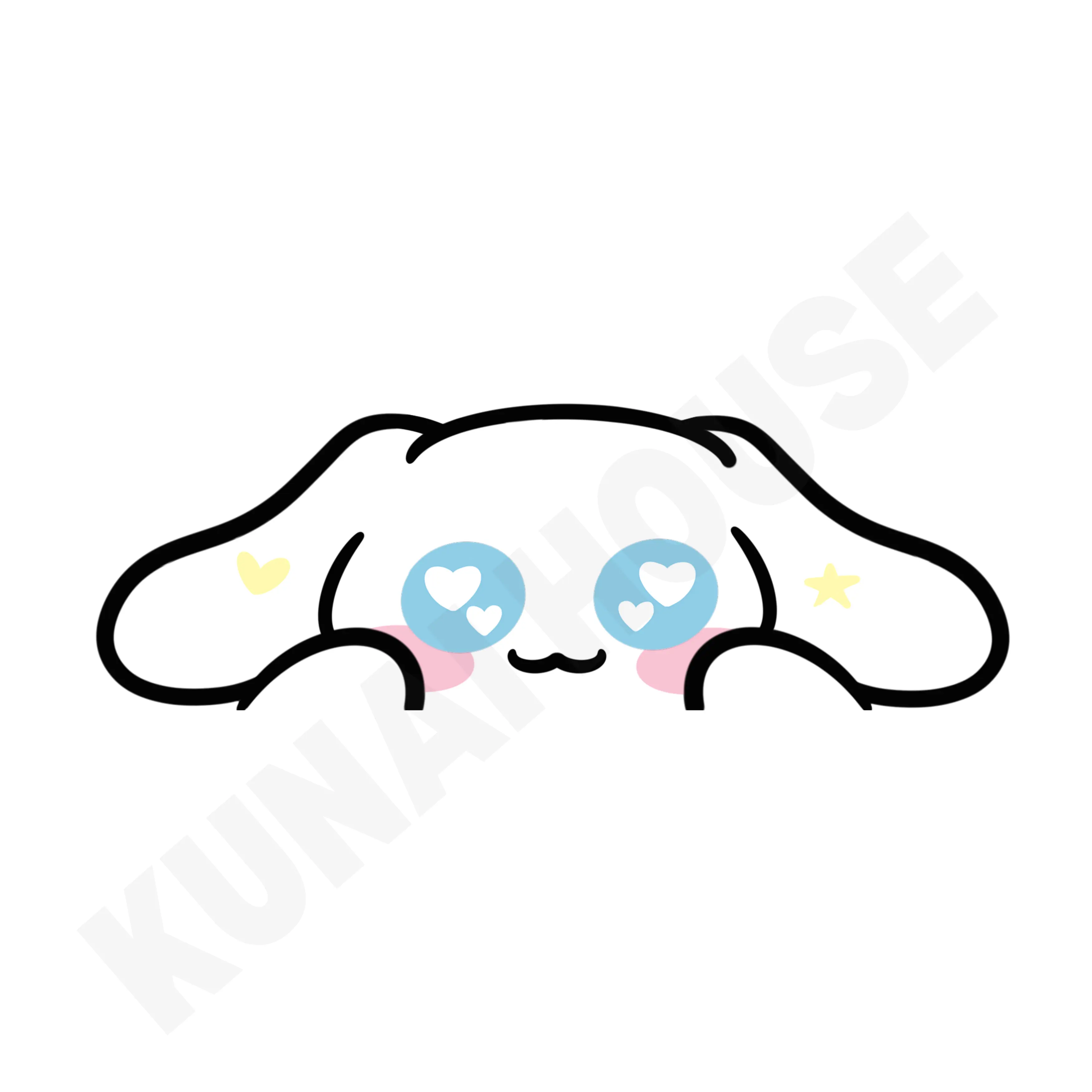 Stuff Muffin Peeker Sticker
