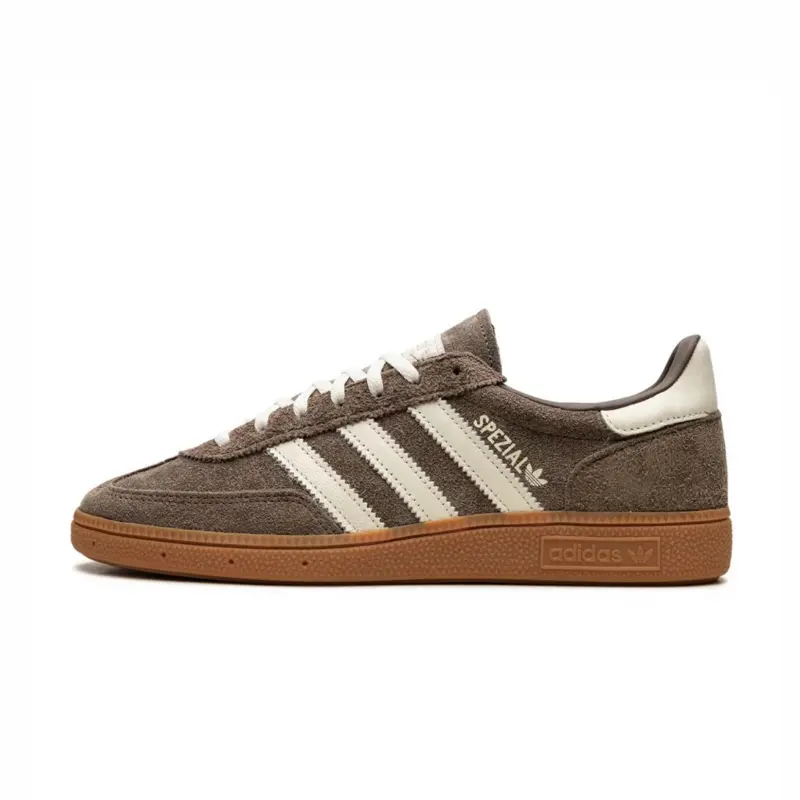 Adidas Handball Spezial Women's Suede Shoes, Classic Casual Sneakers with Tonal Stripes and a Vintage Gum Rubber Sole, Classic Shape, Footwear