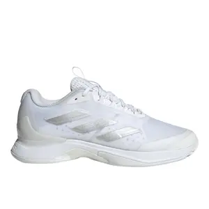 adidas Womens Avacourt 2 Tennis Sneakers Shoes - Silver, White