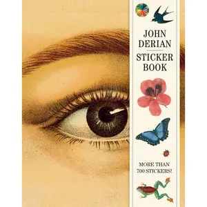 John Derian Sticker Book by John Derian [Hardcover Book]