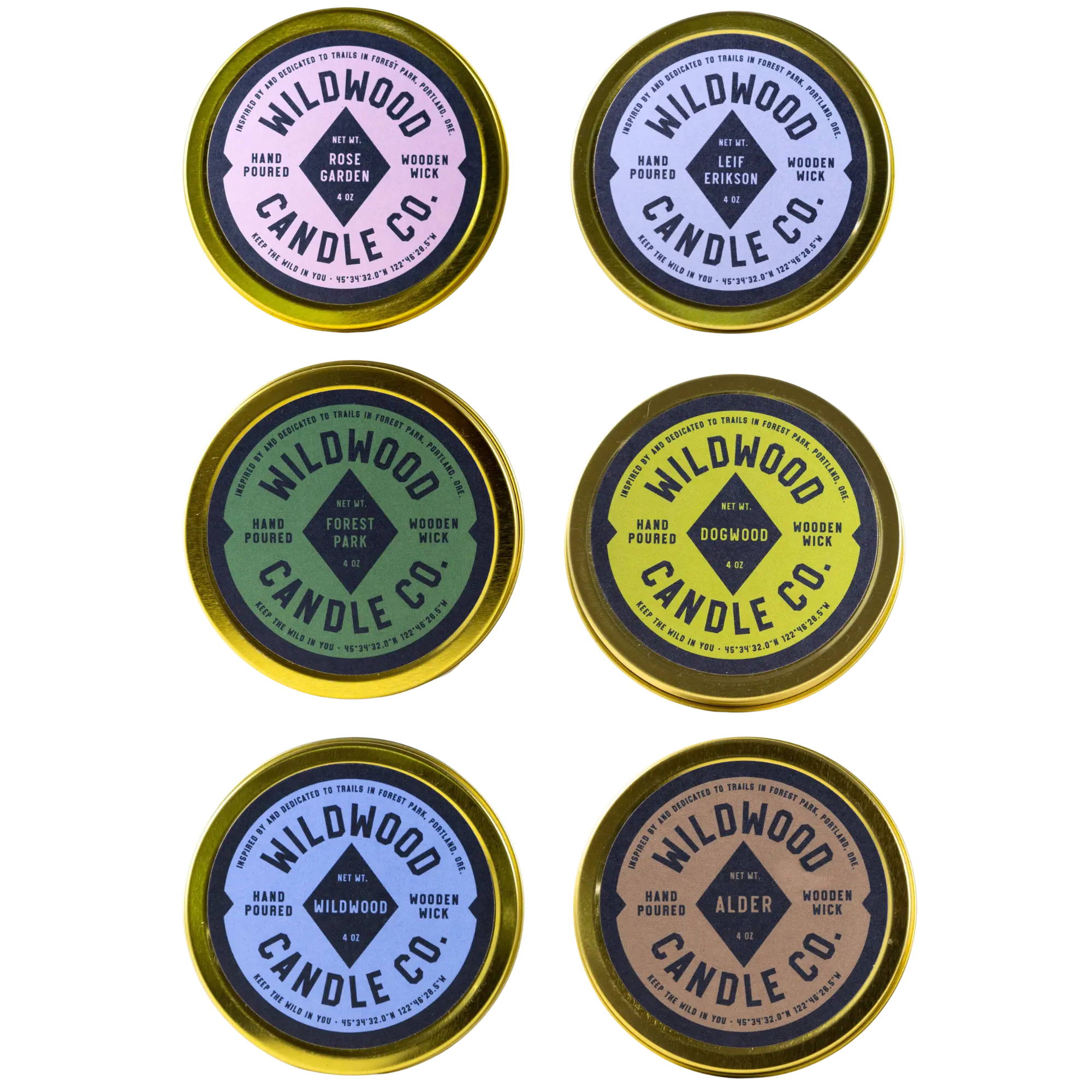Travel Candle 6 Pack