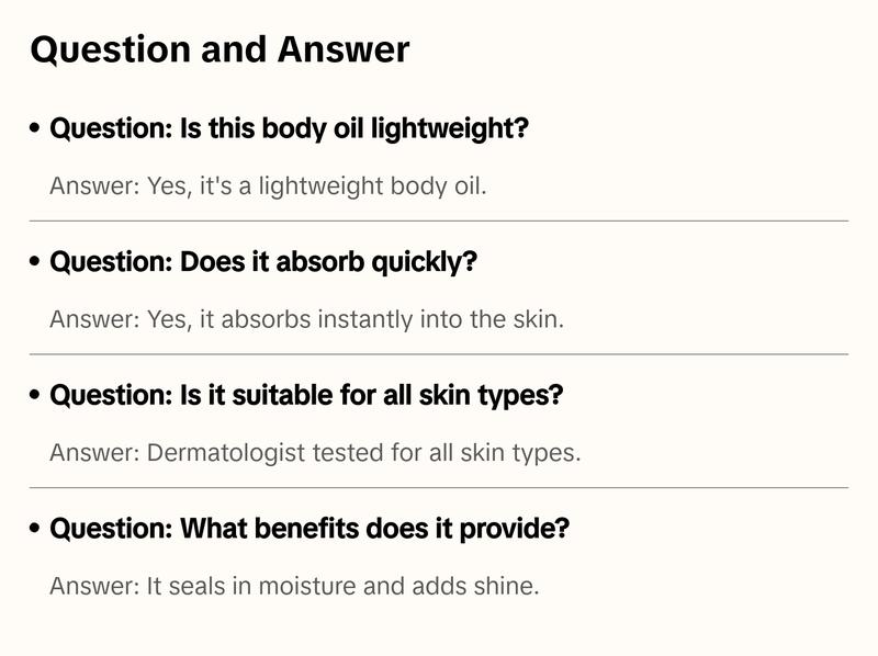 Vitamin C & Neroli Dry Body Oil