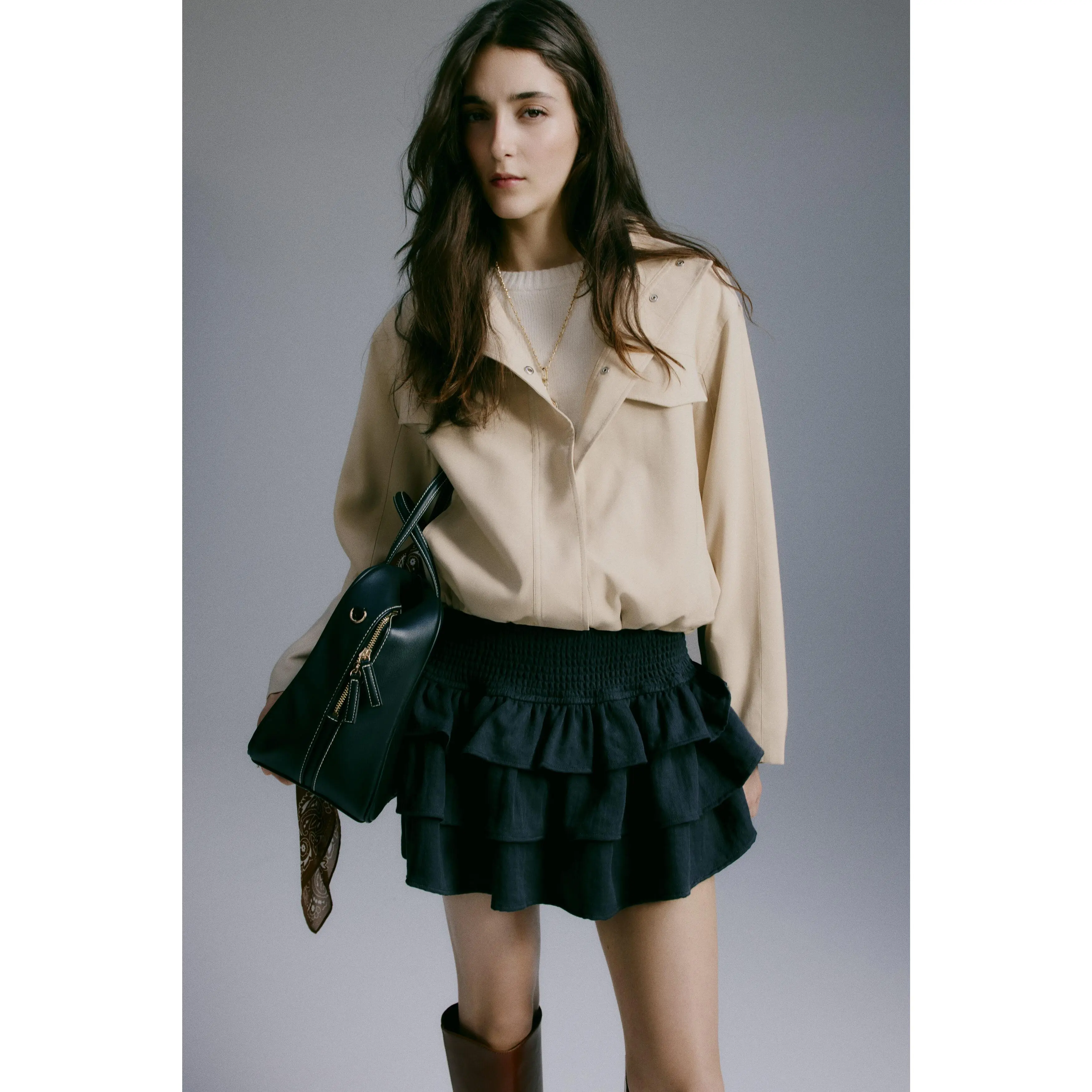 H&M Funnel-collar jacket H&M Funnel-collar jacket
