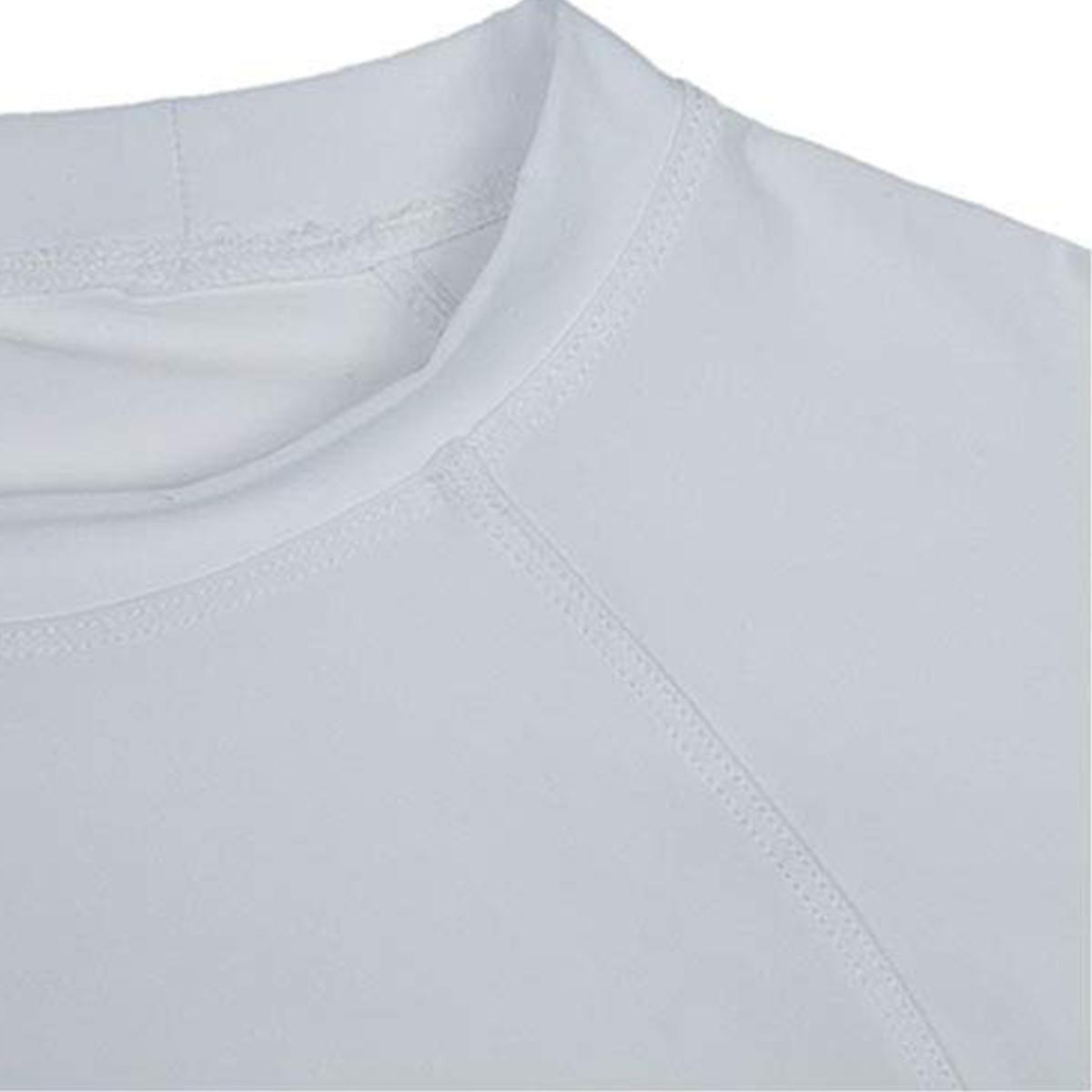 Men’s UPF50+ Quick-Dry Rash Guard Tee – Short Sleeve | Run, Swim & Hike Swimming Beach Rashguards Activewear