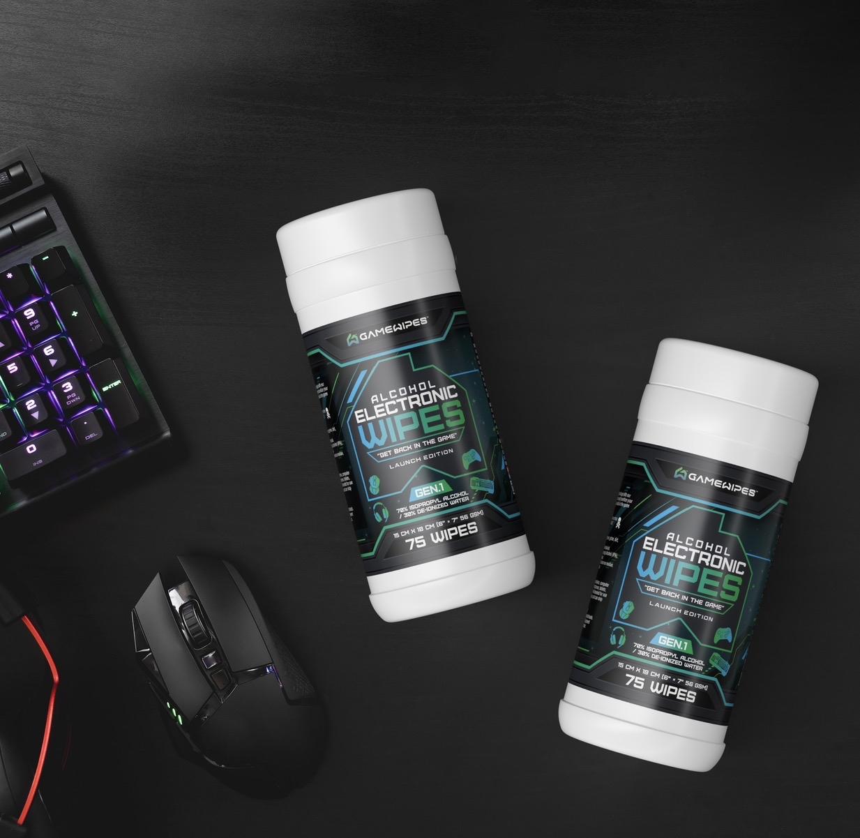 Electronic Alcohol Wipes