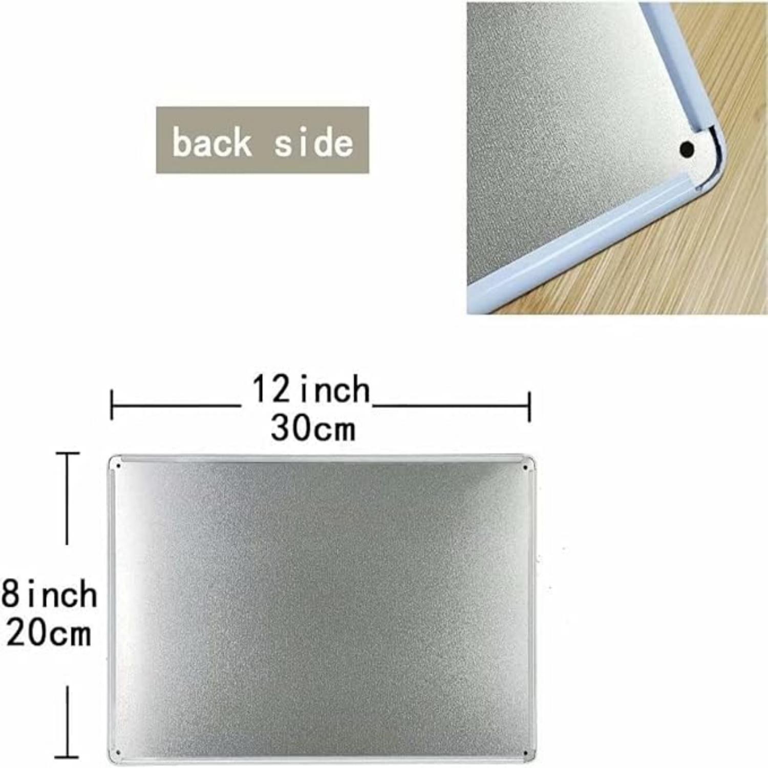 1pc Retirement Rules Tin Sign, 12.0x8.0inch - Rustic Wall Decor with Inspirational Retirement Phrases, Durable Pewter Material, Ideal for Home & Gift, No Power Needed, Featherless, Gift for Retirees, Retirement Party Decorations