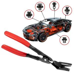 Automotive Interior Trim Clip Removal Pliers, Emergency Repair Tool for Car Upholstery & Garage Maintenance, Push Pin Pliers for Panel & Rivet Removal, Auto Repair Essential