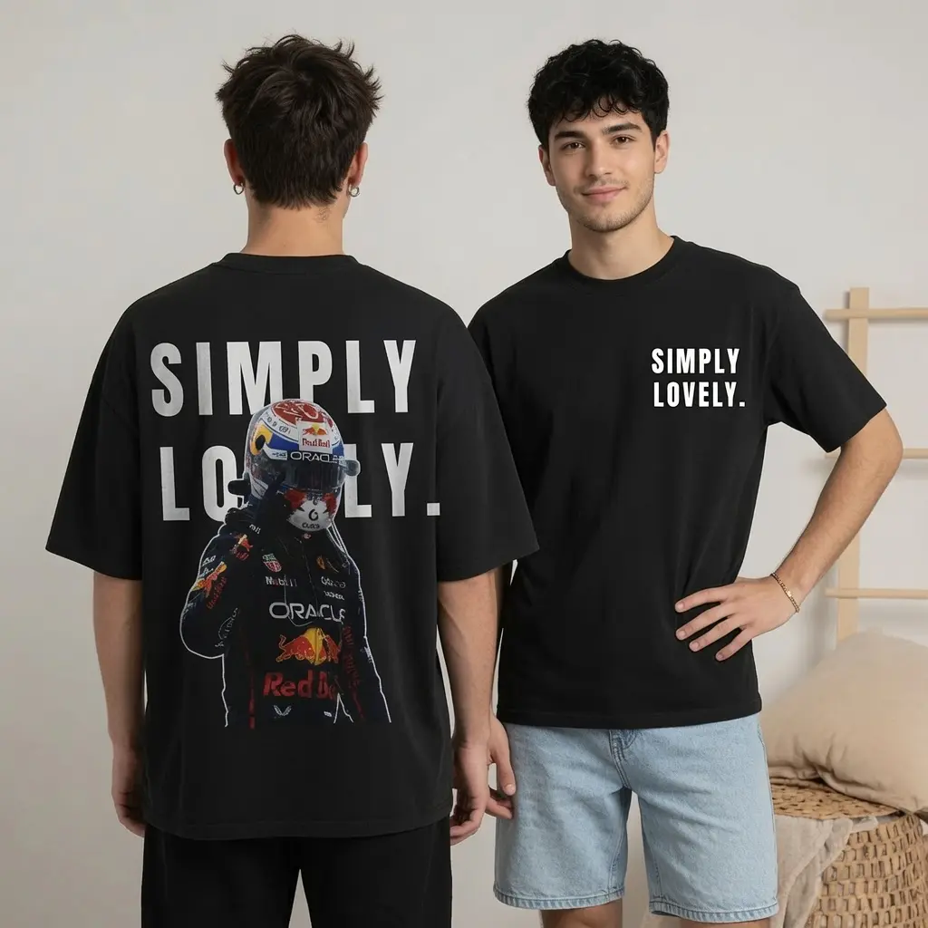 Simply Lovely T-Shirt, Max Verstappen Graphic Tee, Racing Shirt, Fan Apparel