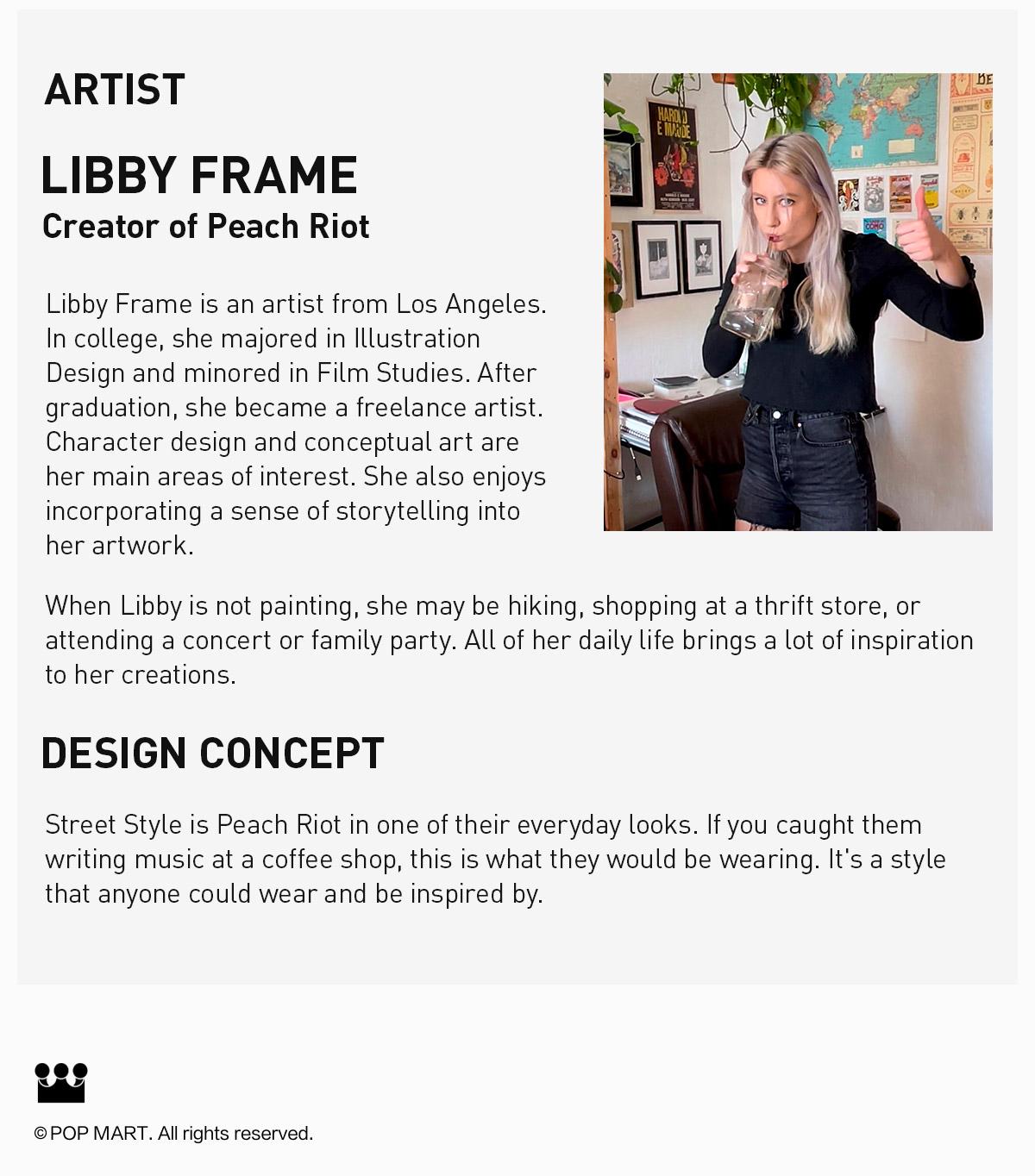 POP MART Peach Riot Rise Up Series Figures, Blind Box