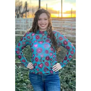 Navajo City Mesh Top