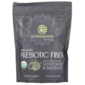 Sunwarrior Organic Prebiotic Fiber, 7.4 oz (210 g)