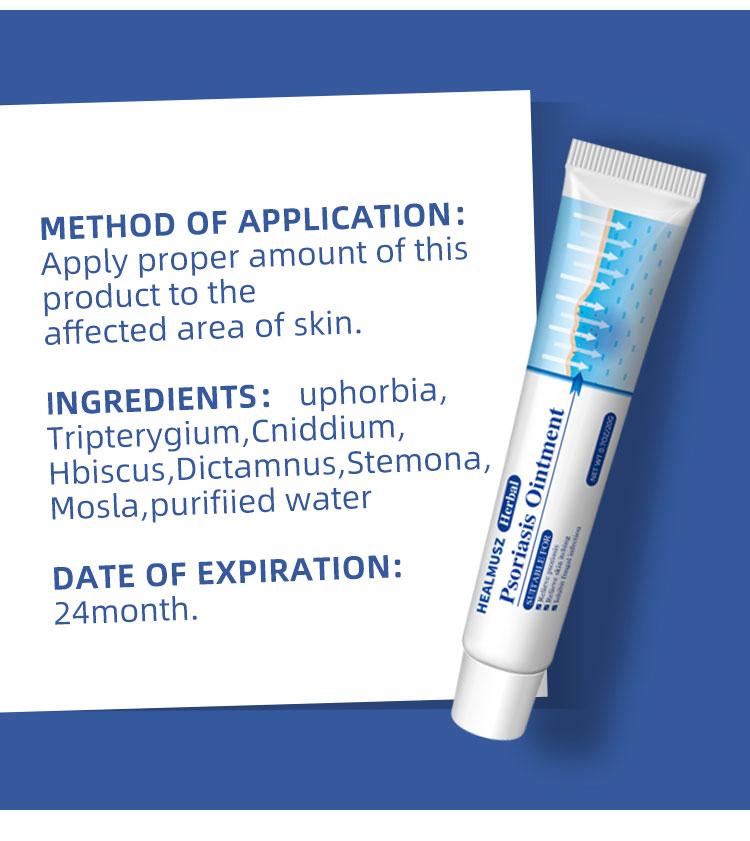 Antifungal & Psoriasis Cream – 100% Natural Plant Formula – Clinically Proven Fast Relief for Itching, Dryness, Redness & Flaking – Treats Psoriasis, Ringworm, Jock Itch, Athlete’s Foot – Deep Hydration, Skin Repair, Prevents Recurrence – 20g