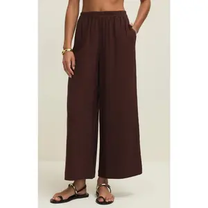 Scout Linen Pant Chocolate Cherry