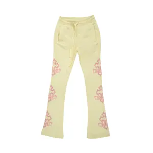 Men's Gothic Rebel Joggers | Cream