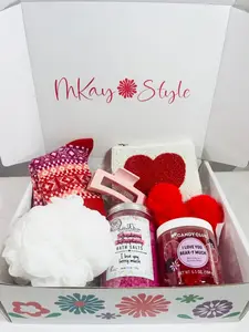 Teen Girl Gift, Teen Valentine Gift Box,Valentine Gift Basket For Her,Valentines Day Gift For Daughter,Galentines Gift Box,Valentine Spa Kit