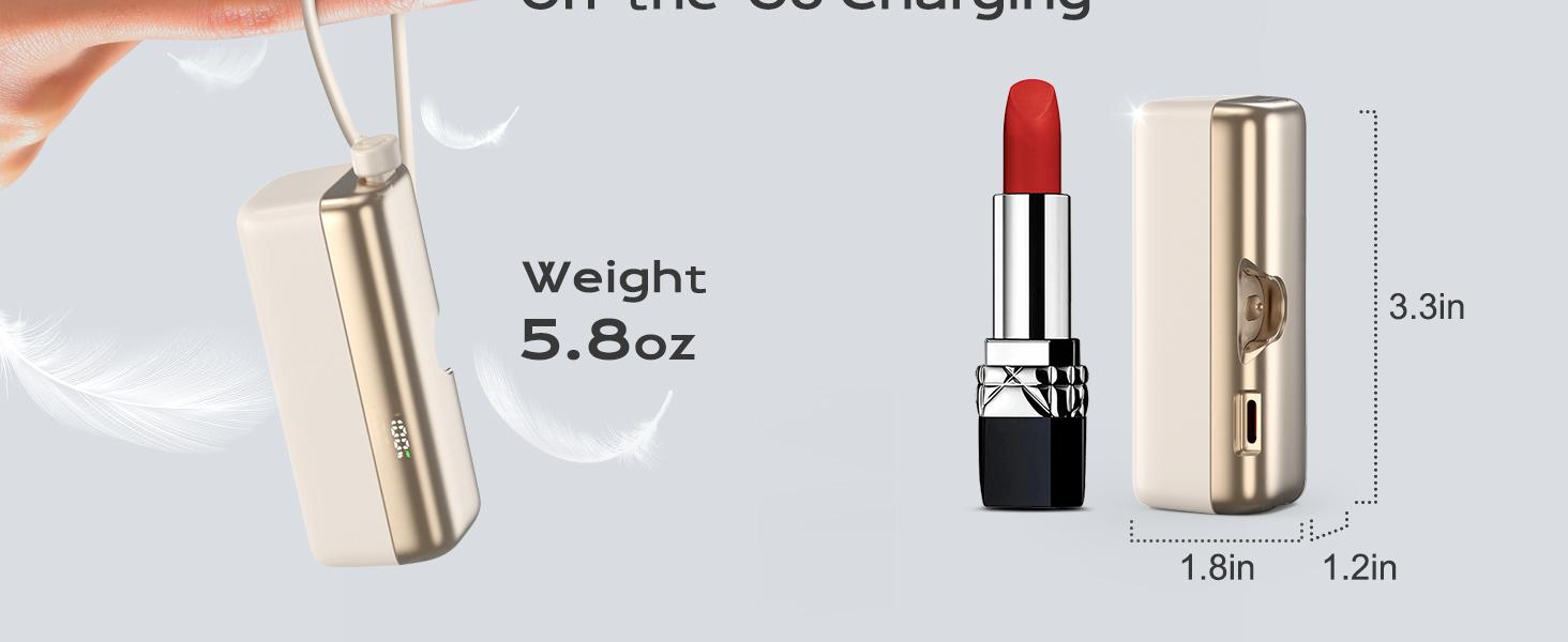 SEANCHEER P03 10000mAh Mini Portable Charger Power Bank for Phone, 22.5W Fast Charger with Digital Display and Stand, Mini Travel Essential Battery Pack, Lightwight and Compact, Small PowerBank