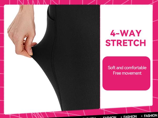 SHOWITTY Women's High Waisted Tummy Control 3 Pack Leggings with Pockets – Not See-through Stretchy Yoga Pants for Daily Wear