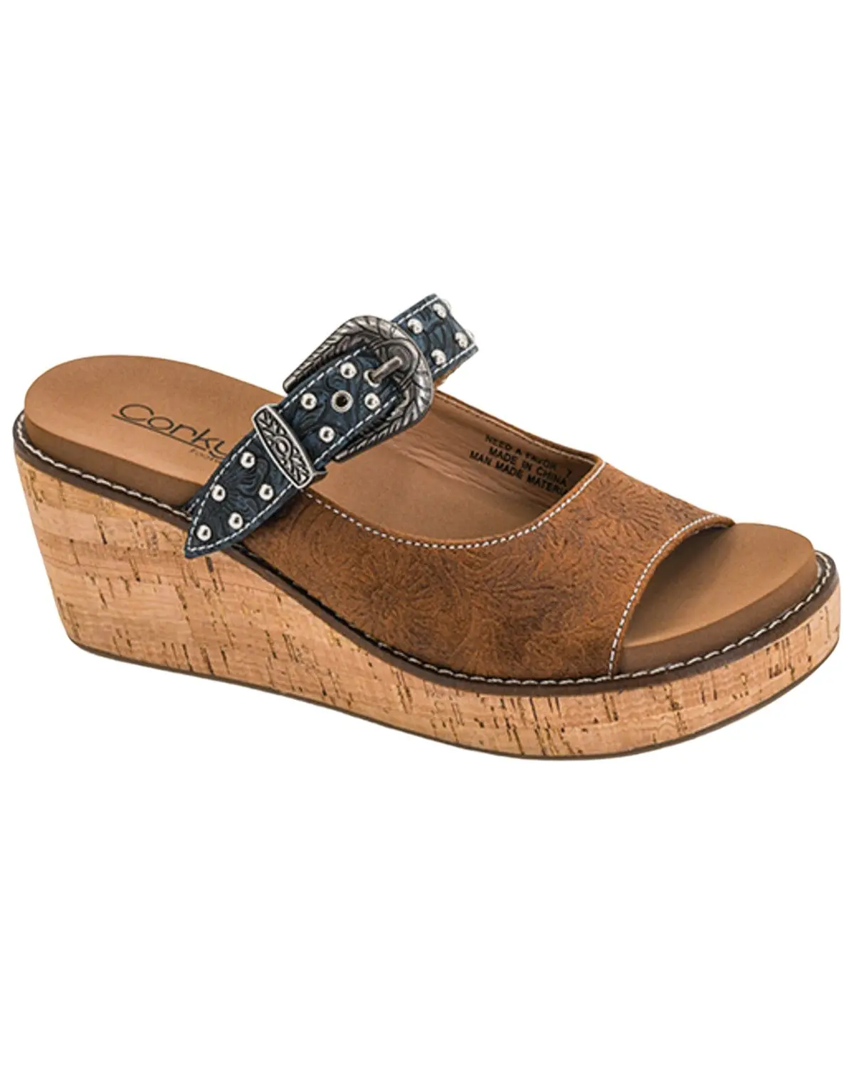 Corkys Women's Women'S Need A Favor Wedge Sandals - 41-0864-Coge
