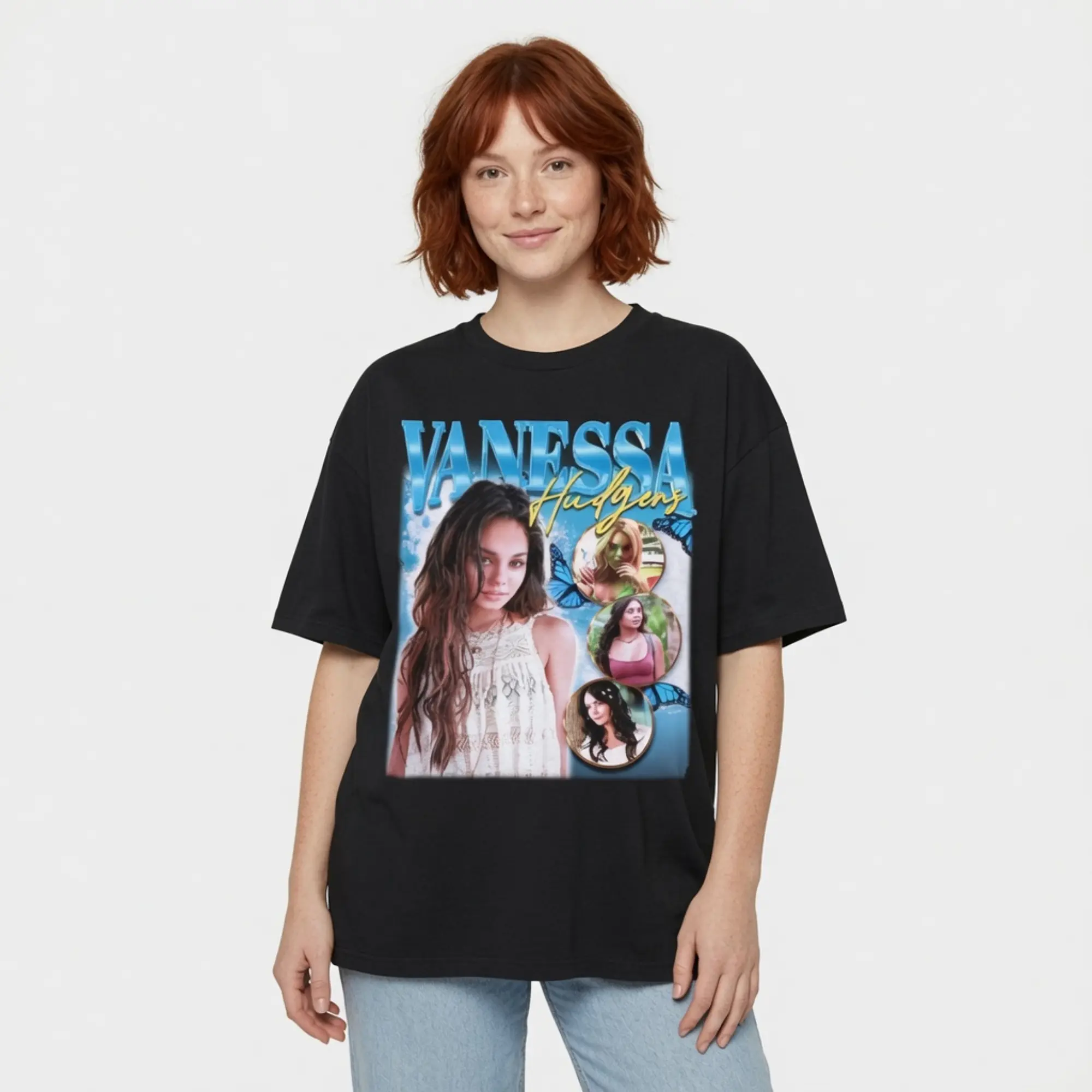 Vanessa Hudgens Vintage Shirt, Y2K Celebrity Graphic Tee, Retro Fan Gift T-Shirt