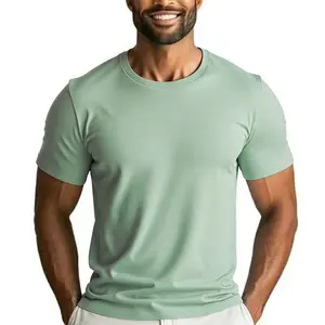 Summer 2026 Men’s New Arrival 3D Casual Ice Silk Short-Sleeve T-Shirt, Fashionable and Versatile, Model 26-2601