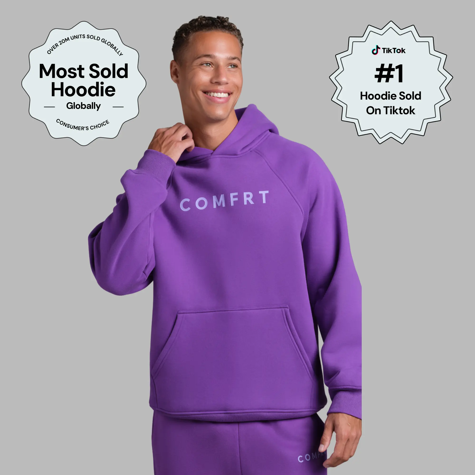 Comfrt | Tranquil Hoodie | Oversized Pullover Sweatshirt Heavyweight Fleece Fabric For Men & Women Comfrt | Tranquil Hoodie | Oversized Pullover Sweatshirt Heavyweight Fleece Fabric For Men & Women