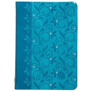 The Passion Translation New Testament (2020 Edition) Compact Teal: With Psalms, Proverbs and Song of Songs -- Brian Simmons, Leather / Fine Binding