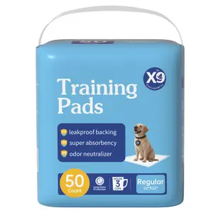 Super Absorbent Dog Training Pads, Leak-Proof & Odor Control,50 Pack Large Dog Potty Pads