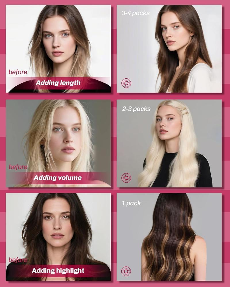 MORESOO Microbead Extensions Microlink Hair Extensions Micro Loop Natural Straight Human Hair Invisibead Extensions Micro Ring 56G 14-24inch Glueless Black Human Hair Extensions