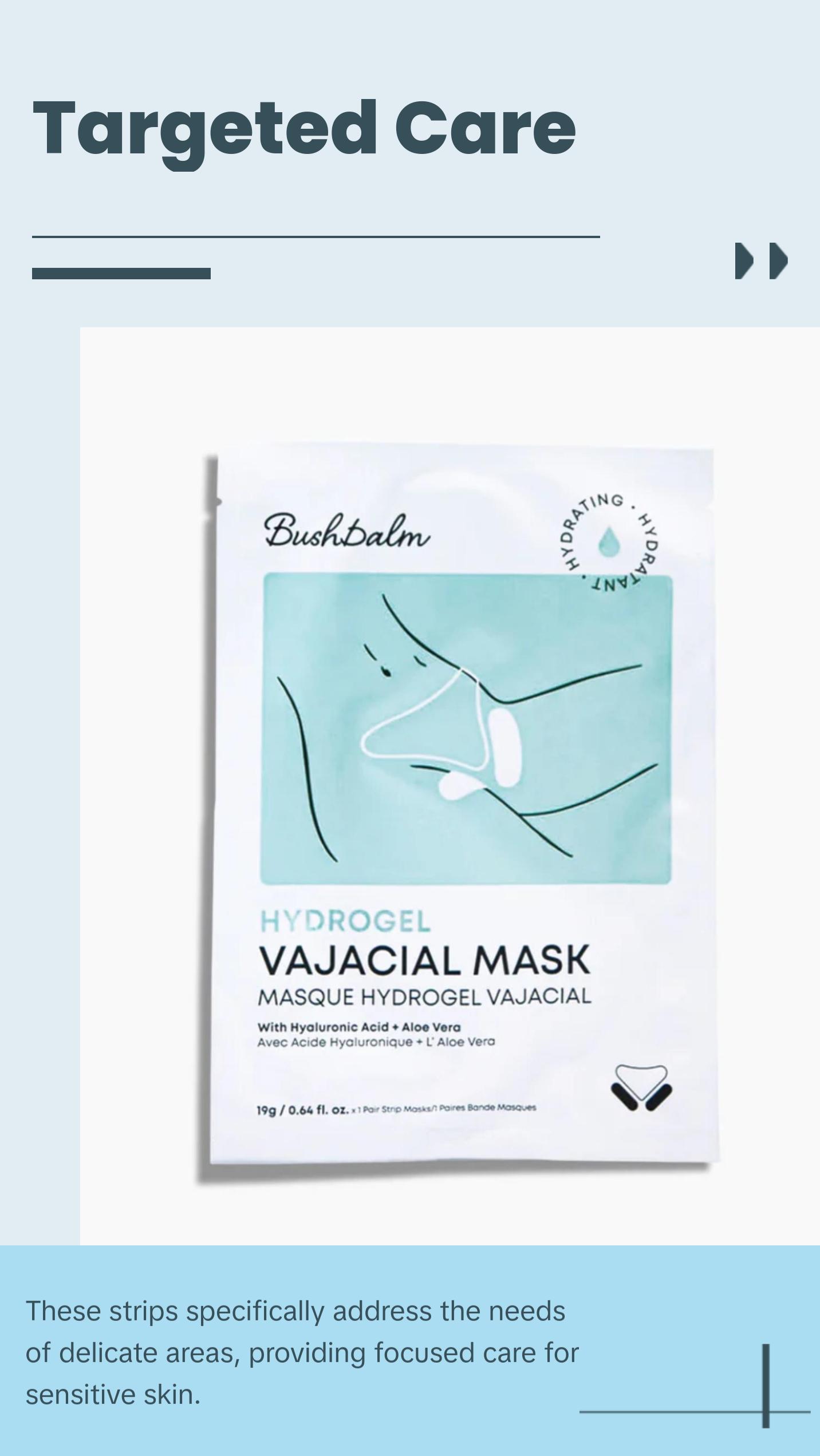 bio-collagen Bush Balm-Vajacial Strips