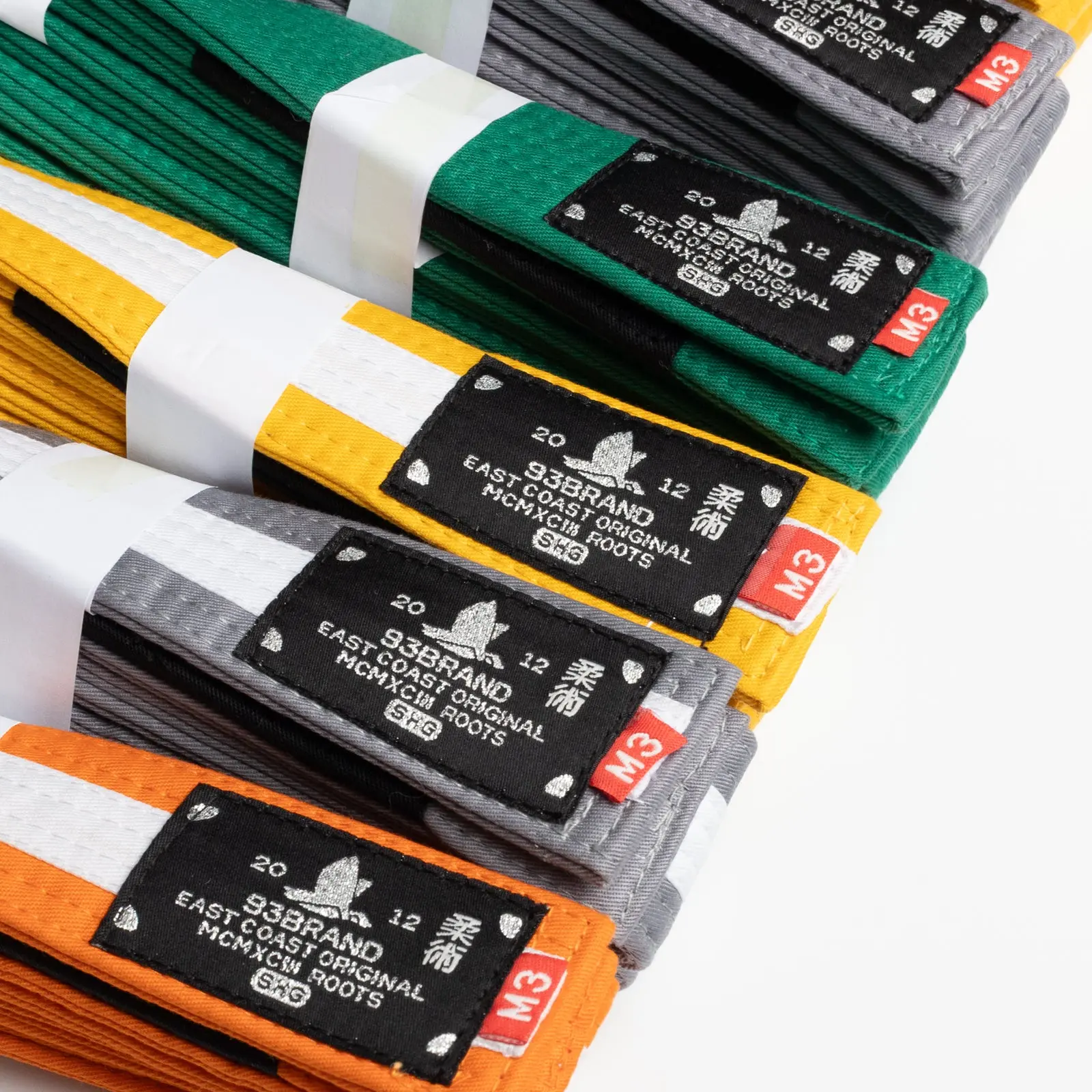 93brand Children's BJJ Belts