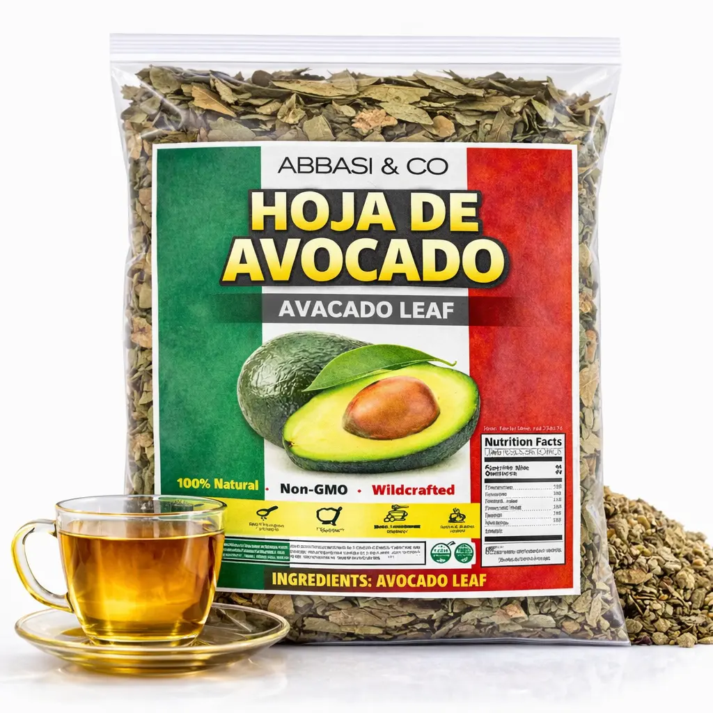 5oz Avocado Tea Leaves 100% Natural Hojas De Aguacate Criollo Herbal Aromatic Tea, Caffeine-Free, Non-GMO, IMPORTED FROM MEXICO
