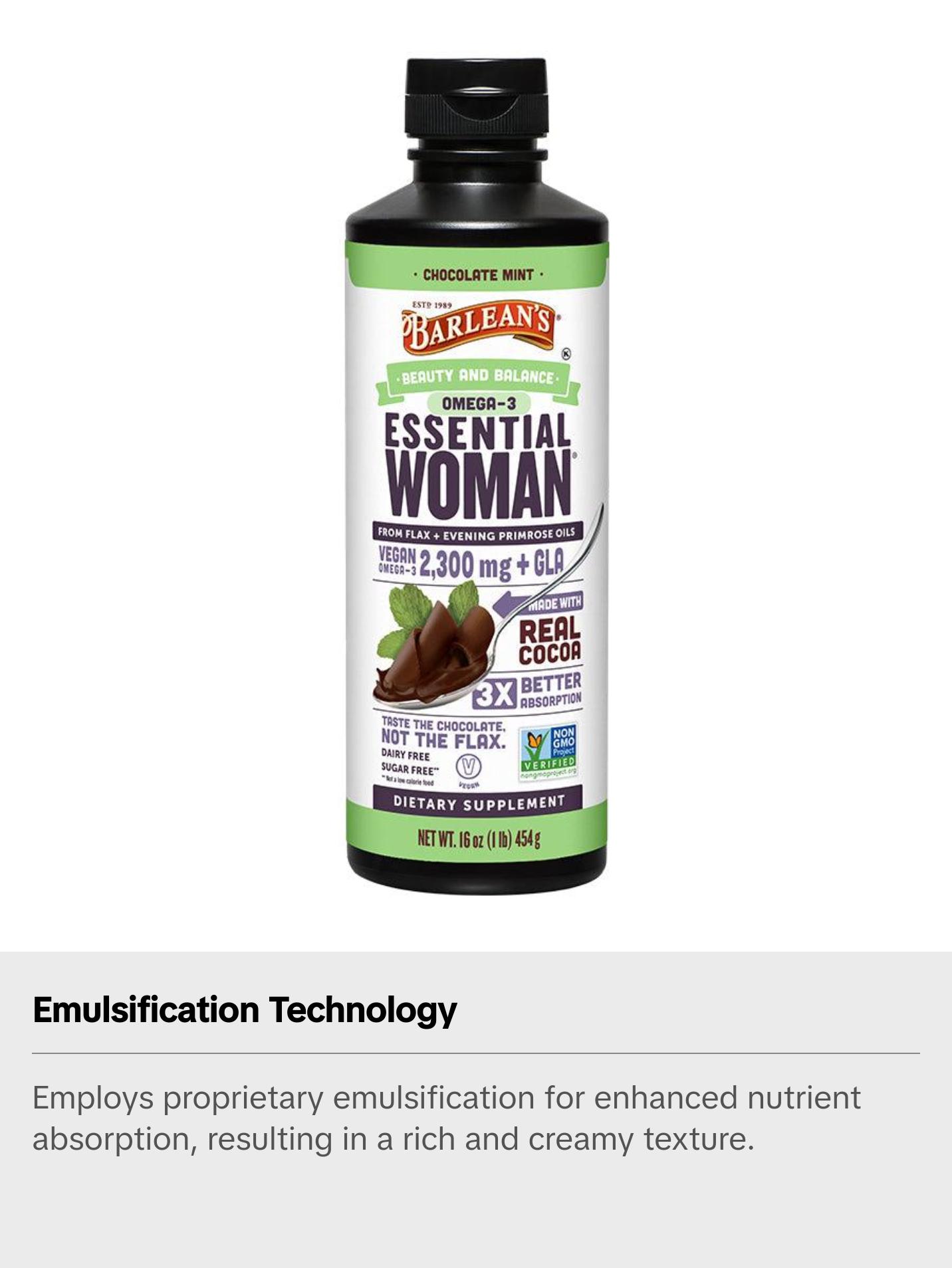 Essential Woman® Chocolate Mint Supplement Edible