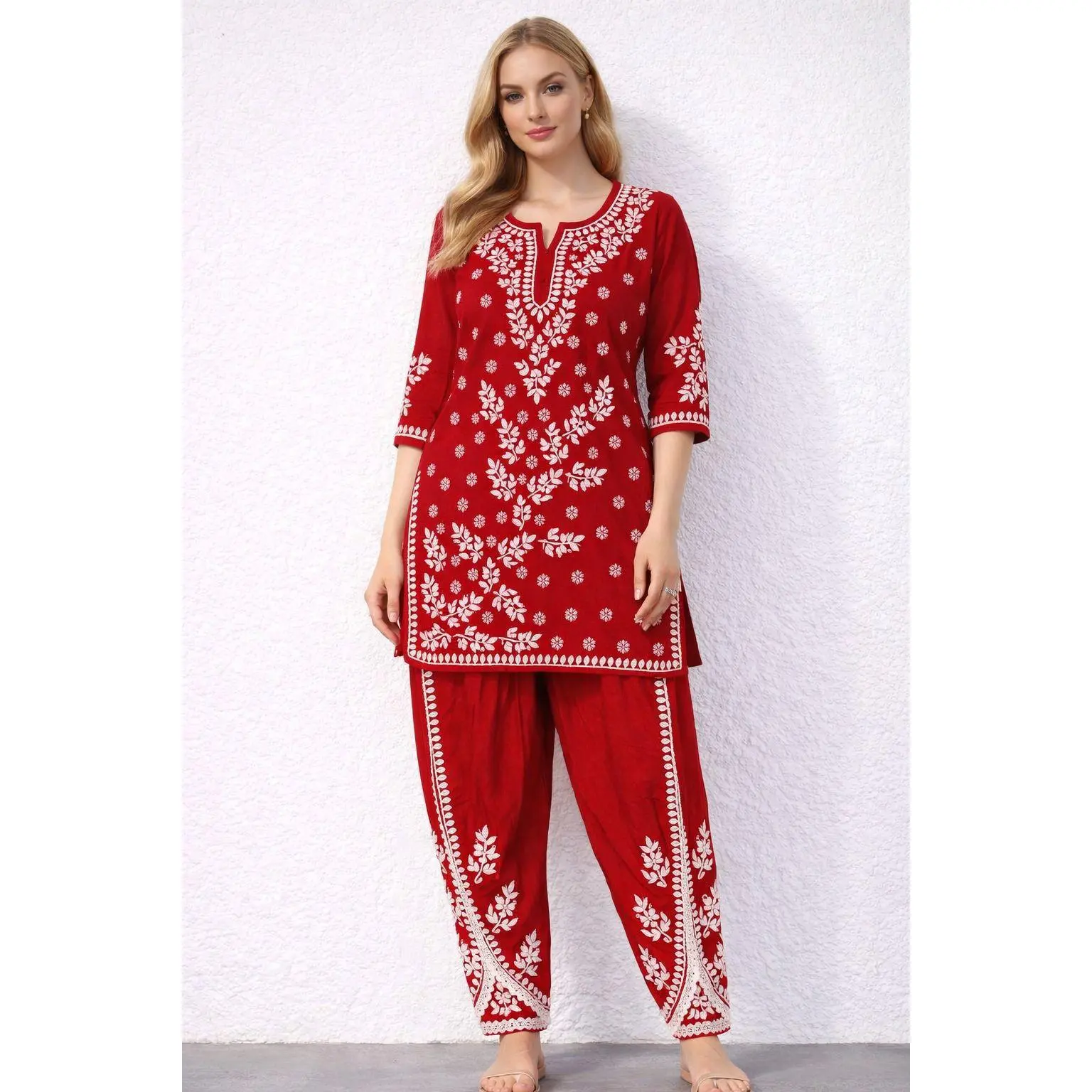 Nyra Soft Rayon Dhoti 2pc Kurta Set