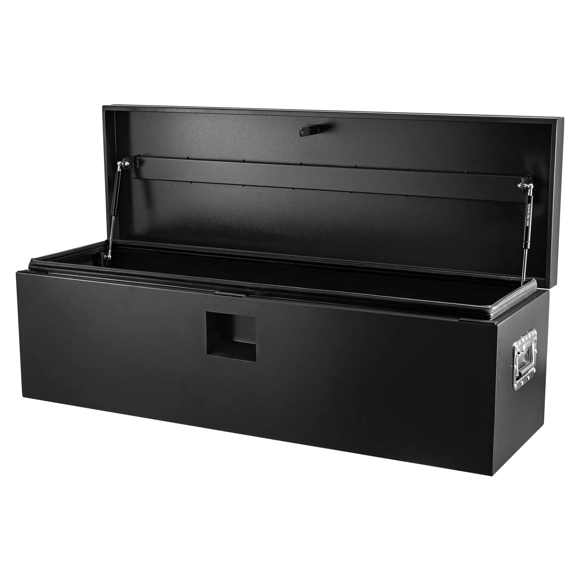 Garvee Steel Toolbox for Pickup Truck, Durable Toolbox with Double Lid, Lockable and Weather-Resistant, Fits Pickup Trucks, Vans, Caravans, Trailers