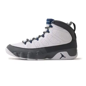 Nike Air Jordan 9 Retro Flint Grey French Blue HV4794-100 Men's Fashion Sneaker New